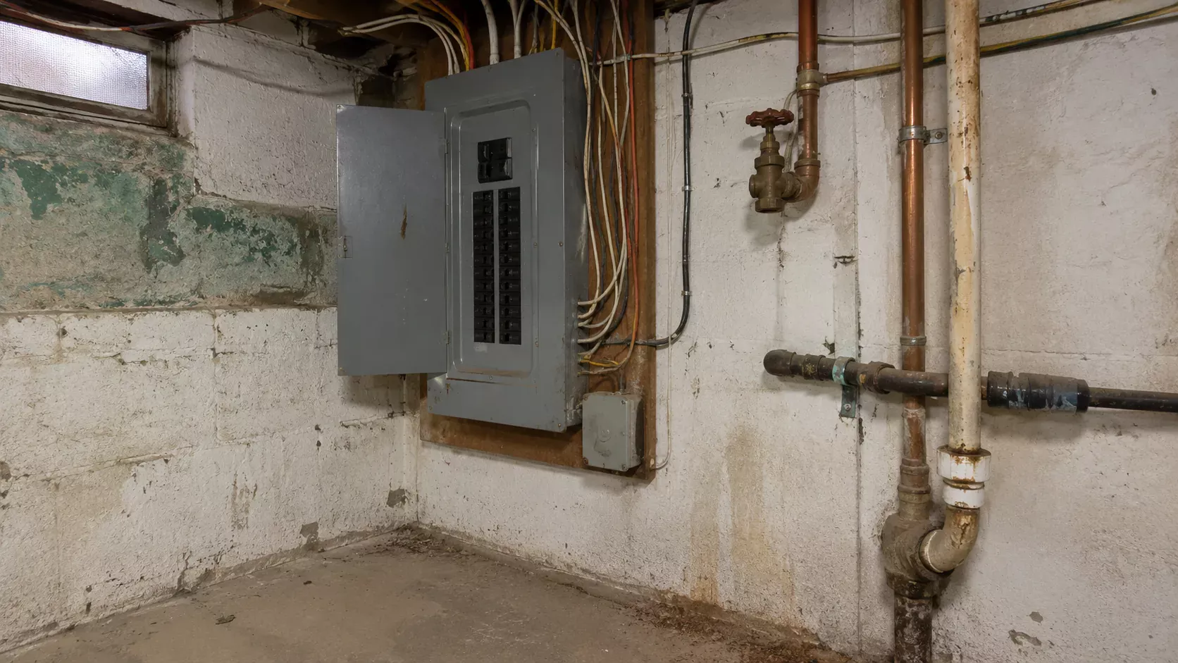 Before: Old panel